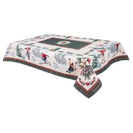 Скатертина 137х220 LiMaSo (CHAMONIX-220), Тип: скатертини, Основний колір: зелений, Форма скатертини: прямокутна, Розмір: 137x220