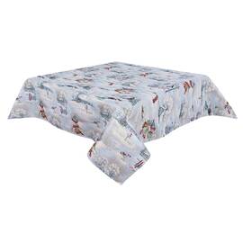 Скатерть 137x260 LiMaSo (EDEN1254-260), Тип: скатерти, Цвет: голубой, Форма скатерти: прямоугольная, Размер: 137x260