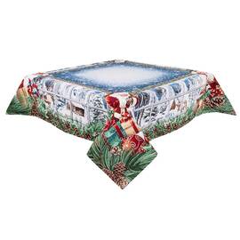 Скатерть 137х137 LiMaSo (WINDOW-137), Тип: скатерти, Цвет: синий, Форма скатерти: квадратная, Размер: 137x137