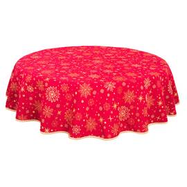 Скатерть круглая O200 LiMaSo (ADHARA-200D), Тип: скатерти, Цвет: красный, Форма скатерти: круглая, Размер: Ø200
