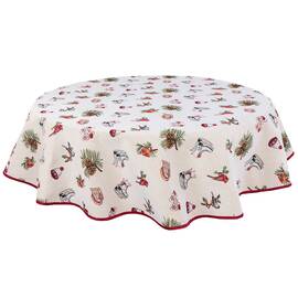Скатерть круглая O180 LiMaSo (EDEN1158-180D), Тип: скатерти, Цвет: красный, Форма скатерти: круглая, Размер: Ø180