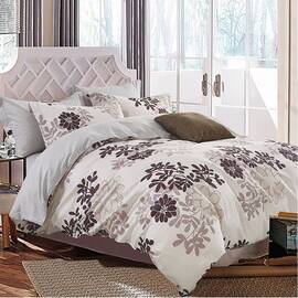 Постільна білизна Love you VIP сатин лайт 200х220 tl 2302, Розмір: двоспальний євро 200х220, Основний колір: бежевий