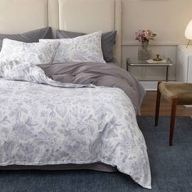 Постільна білизна Love you VIP сатин лайт 200х220 tlg 2301, Розмір: двоспальний євро 200х220, Основний колір: сірий