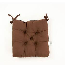 Подушка на стул 38х38 Руно (337.52_Коричневий), Цвет: коричневый, Размер: 38x38