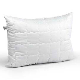 Подушка 50х70 силіконова стьобана на блискавці Warm Silver Руно (310.52_Warm Silver)