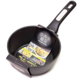 Ківш 1.8л із надміцним антипригарним покриттям ILAG Kamille (4420), Тип: ківш, Об'єм: 1,8 л, Колір: чорний