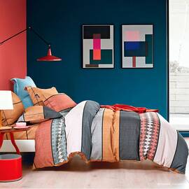 Постільна білизна Love you фланель 200х220 br01 євро антрацит