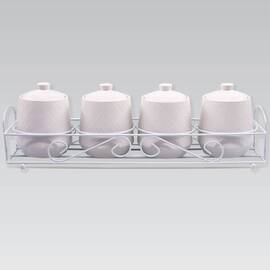 Набор для специй 5пр White Maestro (MR20002-04CS)