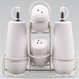 Набор для специй 5пр.White Maestro (MR20002-04S)