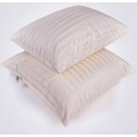 Подушка антиаллергенная MirSon Tencel Carmela 0369 средняя 60х60 см (2200000015037), Цвет: бежевый, Размер: 60x60