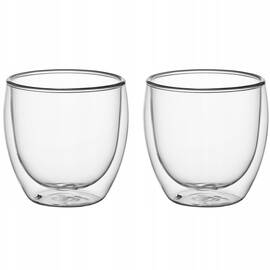 Набір склянок 250 мл з двошарового скла 2шт Kamille (9011)