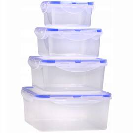Набір контейнерів для зберігання 4 шт. пластикові Kamille (20002)