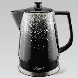 Чайник электрический керамический 1,5 л Maestro (MR074-SILVER)