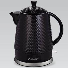 Чайник электрический керамический 1,5 л Maestro (MR069-BLACK)