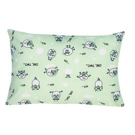 Наволочка бязева Home Line 40х60 ЯГНЯТА салатові (163832), Колір: салатовий, Тип: наволочки, Розмір: 40x60