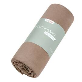 Простирадло трикотажне на резинці Home Line 90х200 капучино 140 г/м2 (179630), Колір: коричневий, Тип: простирадла на гумці, Розмір: 90x200