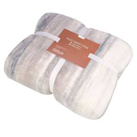 Плед Home Line флисовый 150х195 серый градиент (164490), Цвет: серый, Размер: 150x195