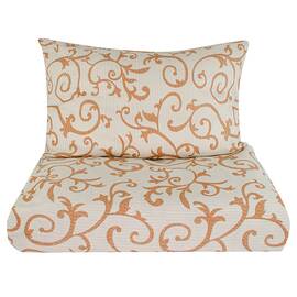 Полуторный комплект Home Line Бязь 145х214 ВЕНЗЕЛЬ карамель (50х70) (160352), Размер: полуторный 145х210, Основной цвет: бежевый