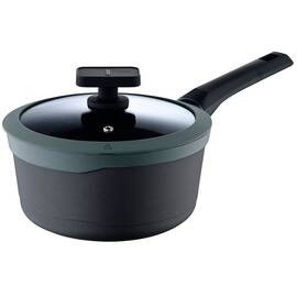 Ківш із кришкою MasterPro Gastro reeco, 16 см 1,3 л (BGMP-8113), Тип: ківш, Об'єм: 1,3 л, Колір: чорний