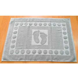 Коврик для ванной 50х70 махровый голубой Zeron (20015), Цвет: голубой, Размер: 50x70