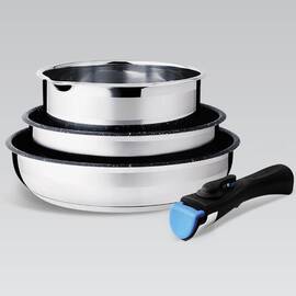 Набір посуду 4 пр. зі знімною ручкою Maestro (MR3529-4)