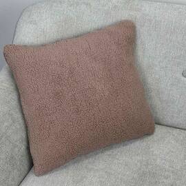Подушка декоративна 40х40 Тедді кавова Прованс (033319)