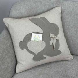 Подушка декоративна 45х45 Зайчик Прованс (033315)