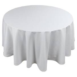 Скатерть круглая D-180 Kelly белая Прованс (033165), Тип: скатерти, Цвет: белый, Форма скатерти: круглая, Размер: Ø180