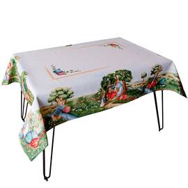 Скатерть 135х350 Галявина Прованс (034133), Тип: скатерти, Цвет: зеленый, Форма скатерти: прямоугольная, Размер: 135x350