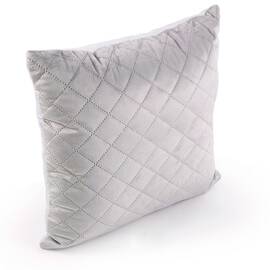 Подушка 40х40 декоративна велюрова Grey ромб Руно (311.55_Grey ромб), Колір: сірий, Розмір: 40x40