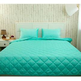 Ковдра 200х220 силіконова бірюзова Руно (322.52СЛКУ_Бірюзовий), Сезонність: демісезонна, Розмір: 200x220