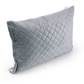 Чехол на подушку 50х70 велюровый Dark Grey ромб Руно (382.55_Dark Grey ромб), Цвет: антрацитовый, Тип: наволочки, Размер: 50x70