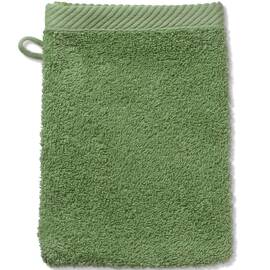 Полотенце-рукавичка для лица KELA Ladessa зеленый мох 15х21 см (24588), Цвет: оливковый, Размер: 15x21