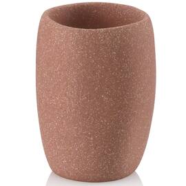 Стакан для зубных щеток KELA Roda красная глина 7.5х7.5х10.5 см (23751)
