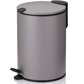 Відро для сміття KELA Mats світло-сірі 3 л (23610)
