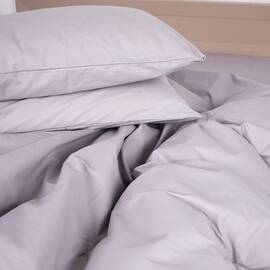 Наволочка Mirson Ranforce Elite 165703 Light Gray 60х60 (2200004611136), Колір: сірий, Тип: наволочки, Розмір: 60x60