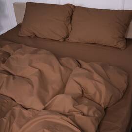 Підковдра MirSon Ranforce Elite 151511 Federica 175х210 (2200004627793), Колір: коричневий, Тип: підковдри, Розмір: 175x210