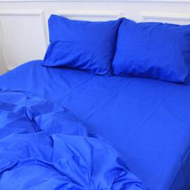 Простынь на резинке MirSon Ranforce Elite 194150 Ofelia 100х200х25 (2200004700731), Цвет: синий, Тип: простыни на резинке, Размер: 100x200