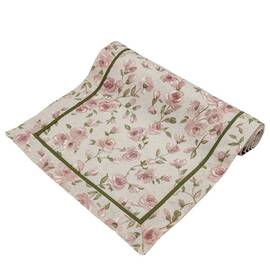 Дорожка 40х160 Тереза квіточки Прованс (034456), Тип: дорожки (раннеры), Цвет: розовый, Форма скатерти: прямоугольная, Размер: 40x160