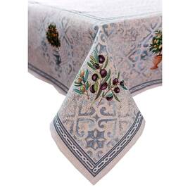 Скатерть 136х136 Афіни Прованс (035374), Тип: скатерти, Цвет: голубой, Форма скатерти: квадратная, Размер: 136x136