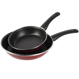 Набір сковорідок Bergner Classique 20/26 см червона (BGEU-5757)
