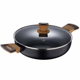 Сотейник з кришкою Bergner Earth black 28 см (BG-32038-BK)