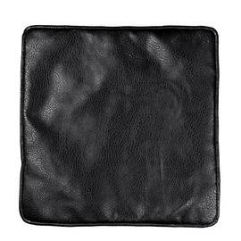 Чохол на табурет 35х35 чорний з екошкіри Прованс (034069), Колір: чорний, Розмір: 35x35