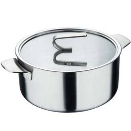 Каструля з кришкою MasterPro Sigma, 9.2 л (BGMP-1667-MM), Тип: каструля, Об'єм: 9,2 л, Колір: срібний