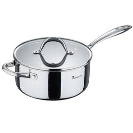 Ківш із кришкою MasterPro Hi-tech 3, 22 см (BGMP-1623), Тип: ківш, Об'єм: 2,5 л, Колір: срібний