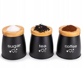 Комплект кухонних ємностей 3 шт. Kamille (1129)