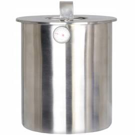 Шинківниця з нержавіючої сталі з термометром 2,5 л Kamille (6513)