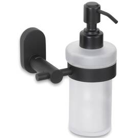 Дозатор для жидкого мыла настенный KELA Alessio черный 250 мл (22758)
