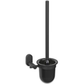 Йоршик для унітазу настінний KELA Alessio чорний 43х15 см (22749)