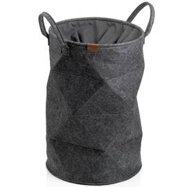 Кошик для білизни KELA Fay темно-сіра 50х33см (24491)
